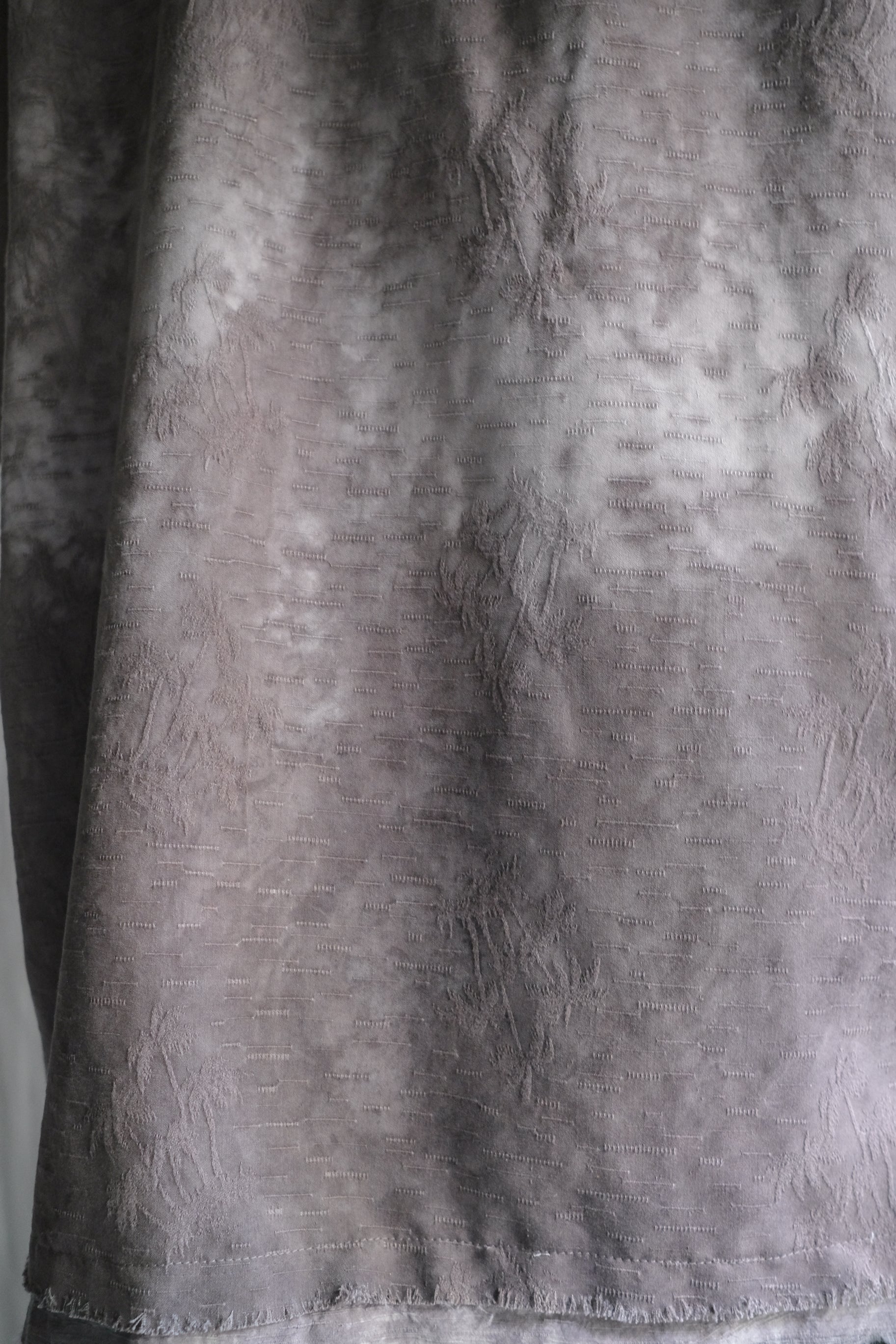 "𝒁/𝑵.𝑳" Rework Vintage Shirt/ Botanical Overdyed