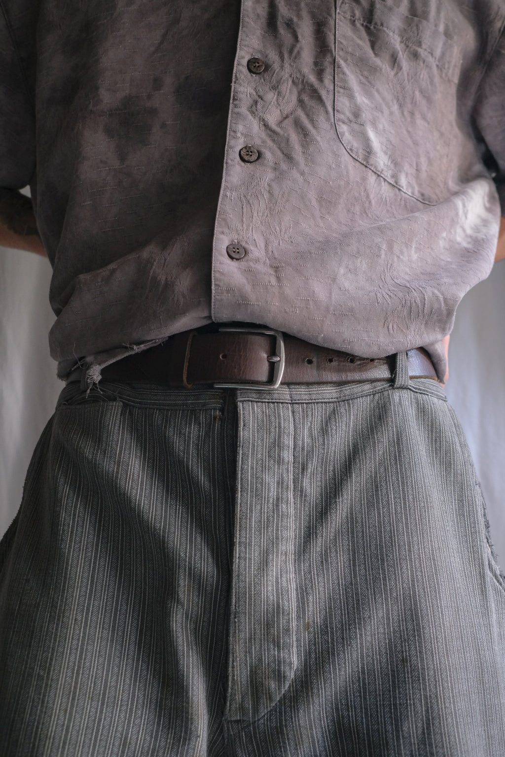 1950's "Le Maitre"French Stripe Work Trousers  / "Le Maitre"法國工作褲
