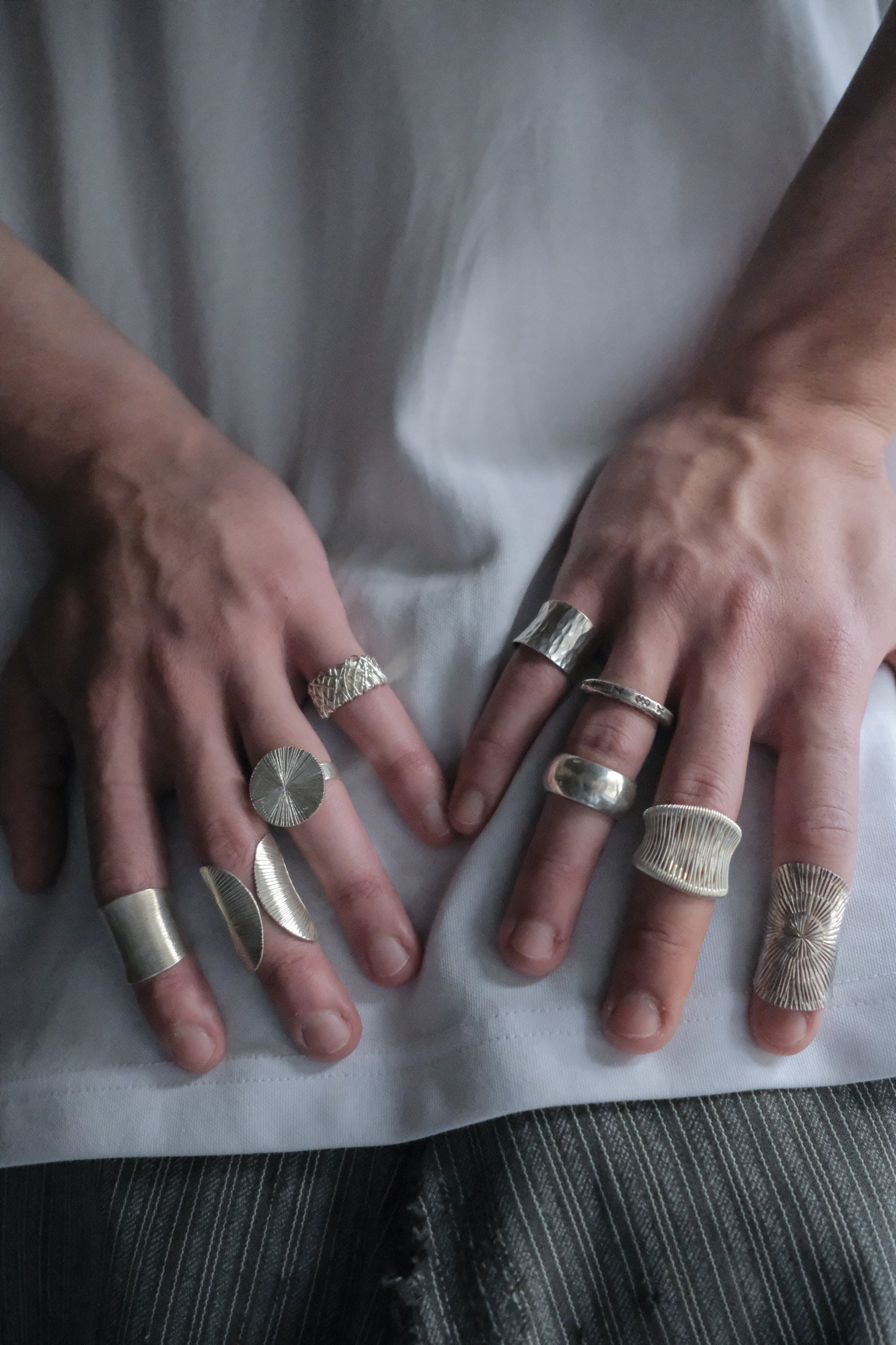 Ethnic Handcrafted Silver Ring _ WA Ⅷ