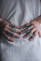 Ethnic Handcrafted Silver Ring _ BO Ⅹ