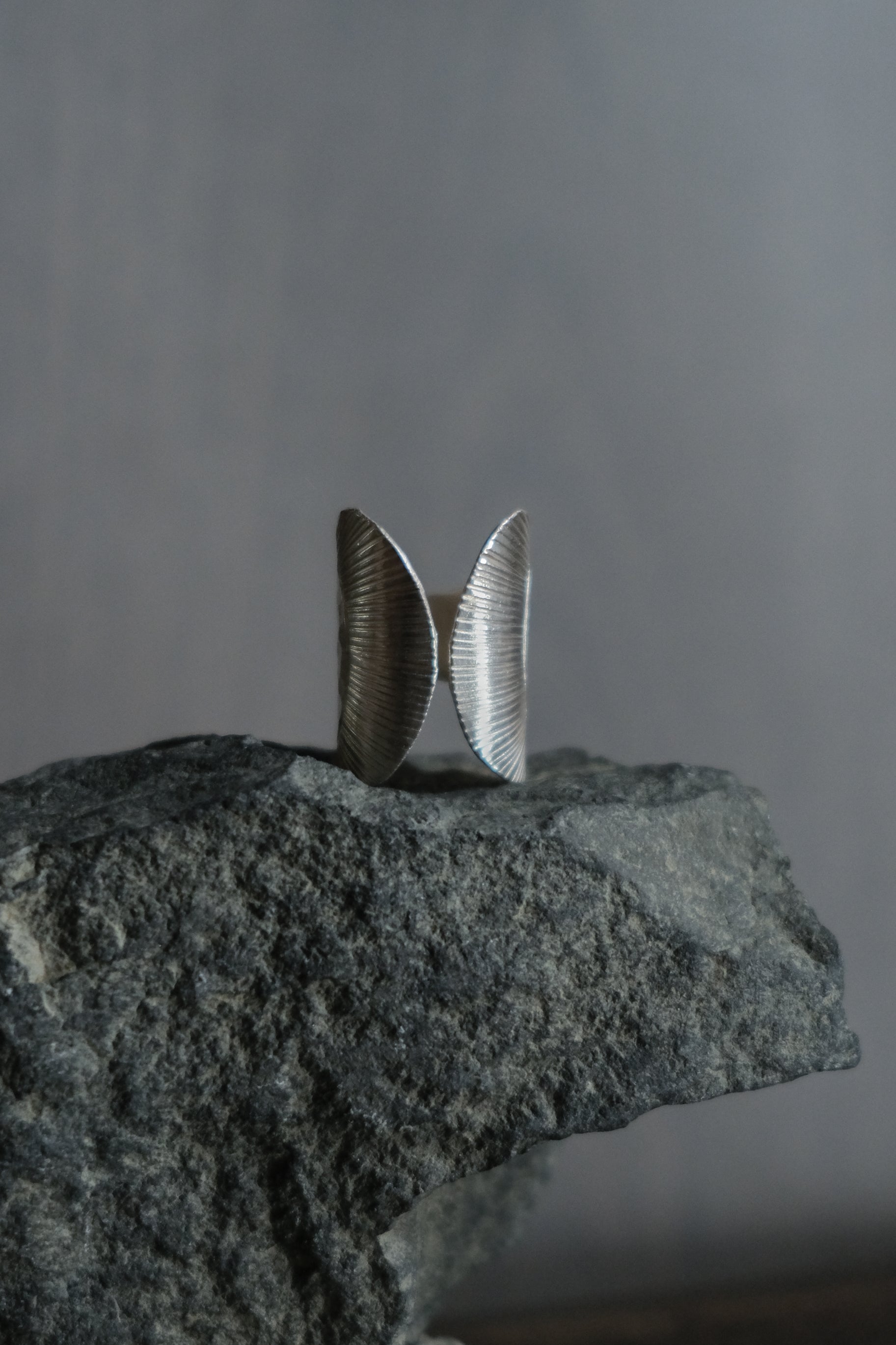 Ethnic Handcrafted Silver Ring _ WA ⅩⅢ