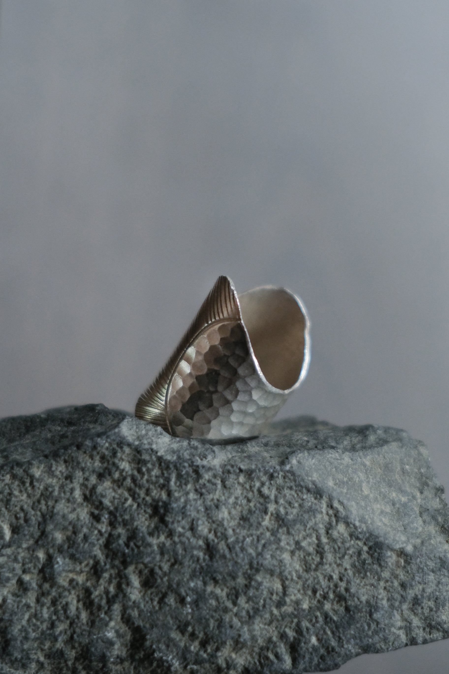 Ethnic Handcrafted Silver Ring _ WA ⅩⅢ