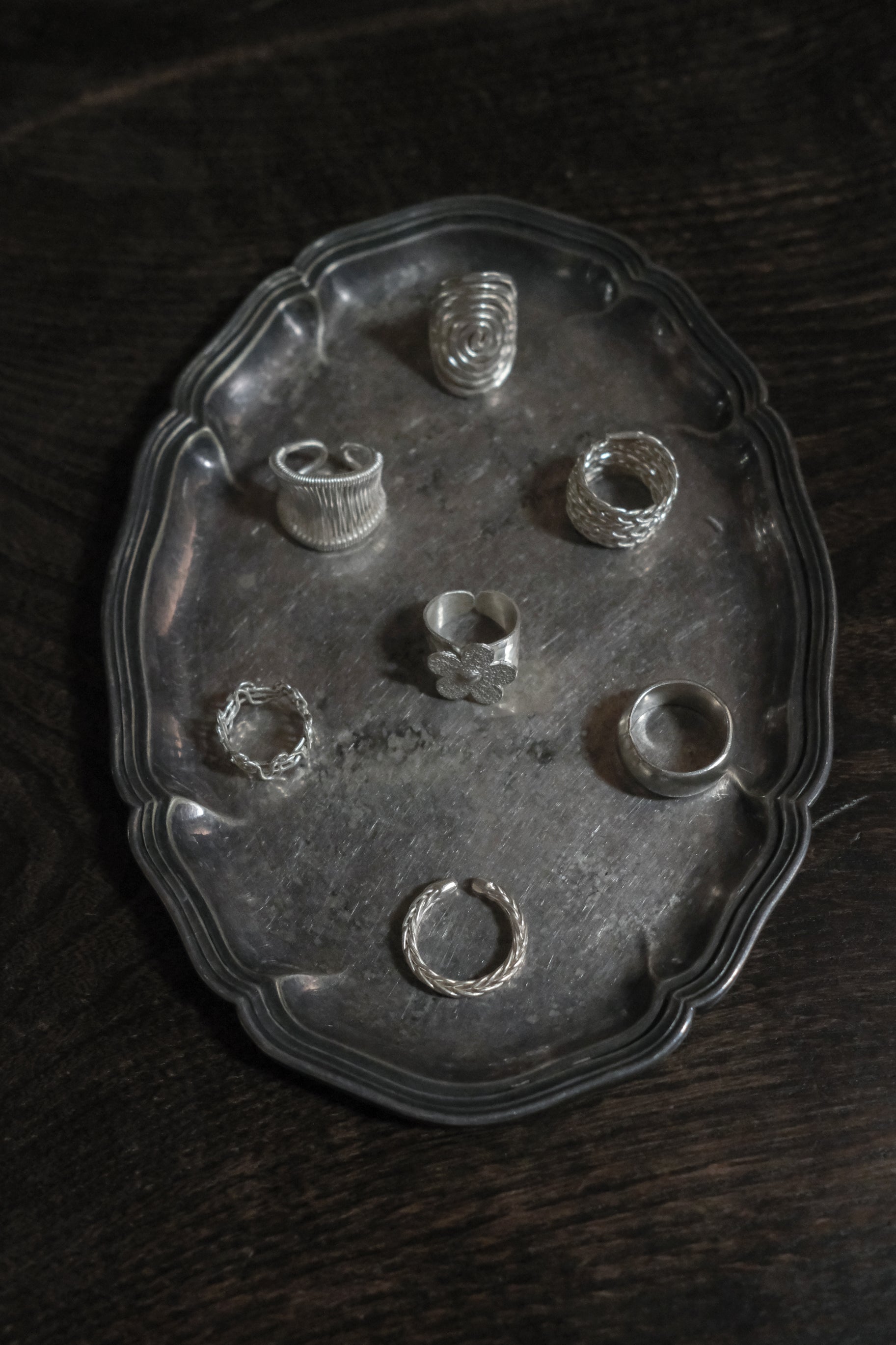 Ethnic Handcrafted Silver Ring _ WA Ⅷ