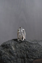 Ethnic Handcrafted Silver Ring _ WA ⅩⅤ
