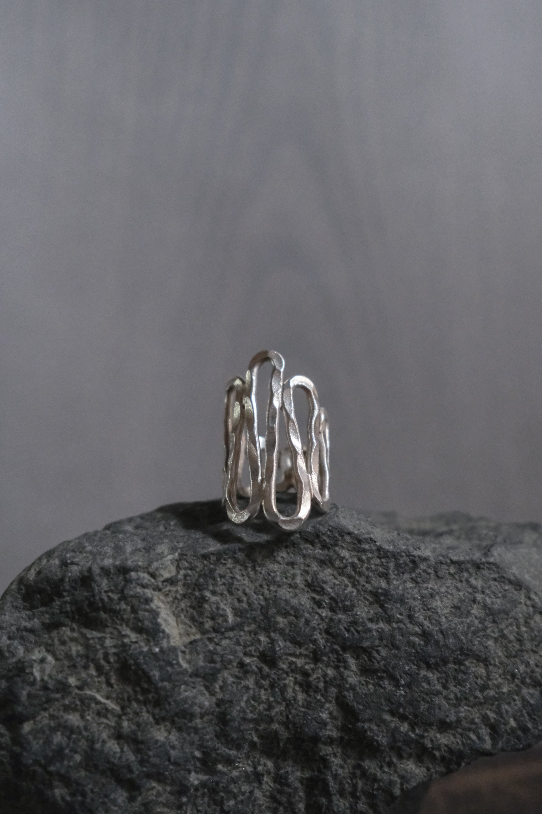 Ethnic Handcrafted Silver Ring _ WA ⅩⅤ