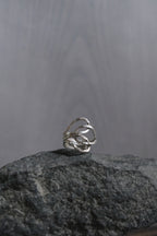 Ethnic Handcrafted Silver Ring _ WA Ⅹ
