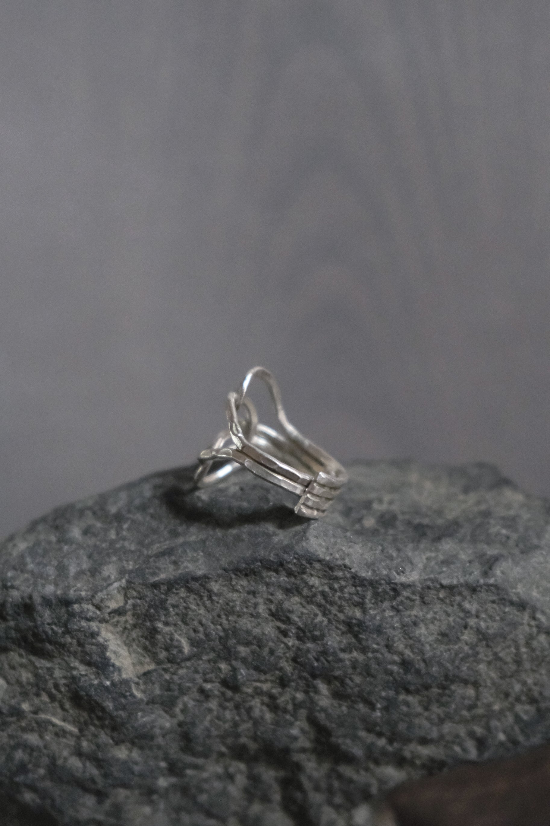 Ethnic Handcrafted Silver Ring _ WA Ⅹ