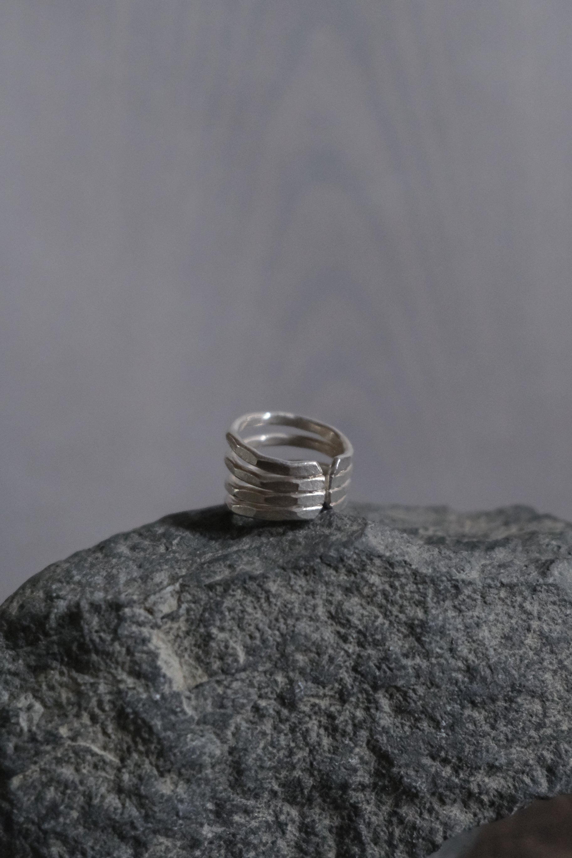 Ethnic Handcrafted Silver Ring _ WA ⅩⅥ