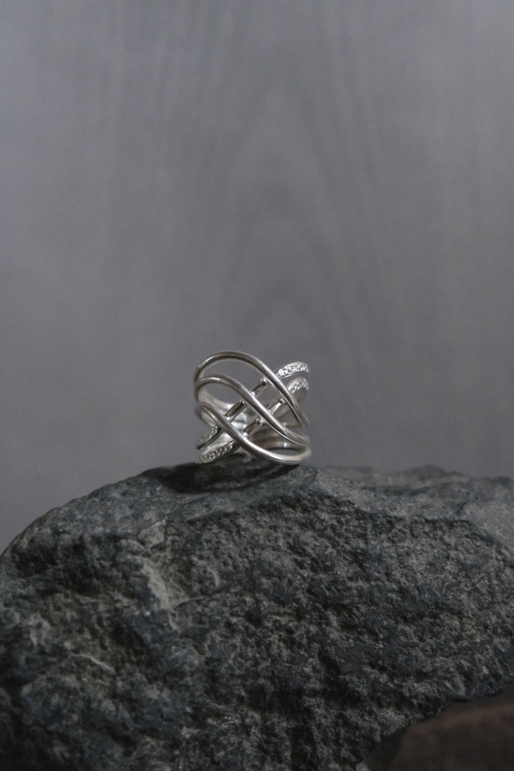 Ethnic Handcrafted Silver Ring _ WA ⅩⅦ