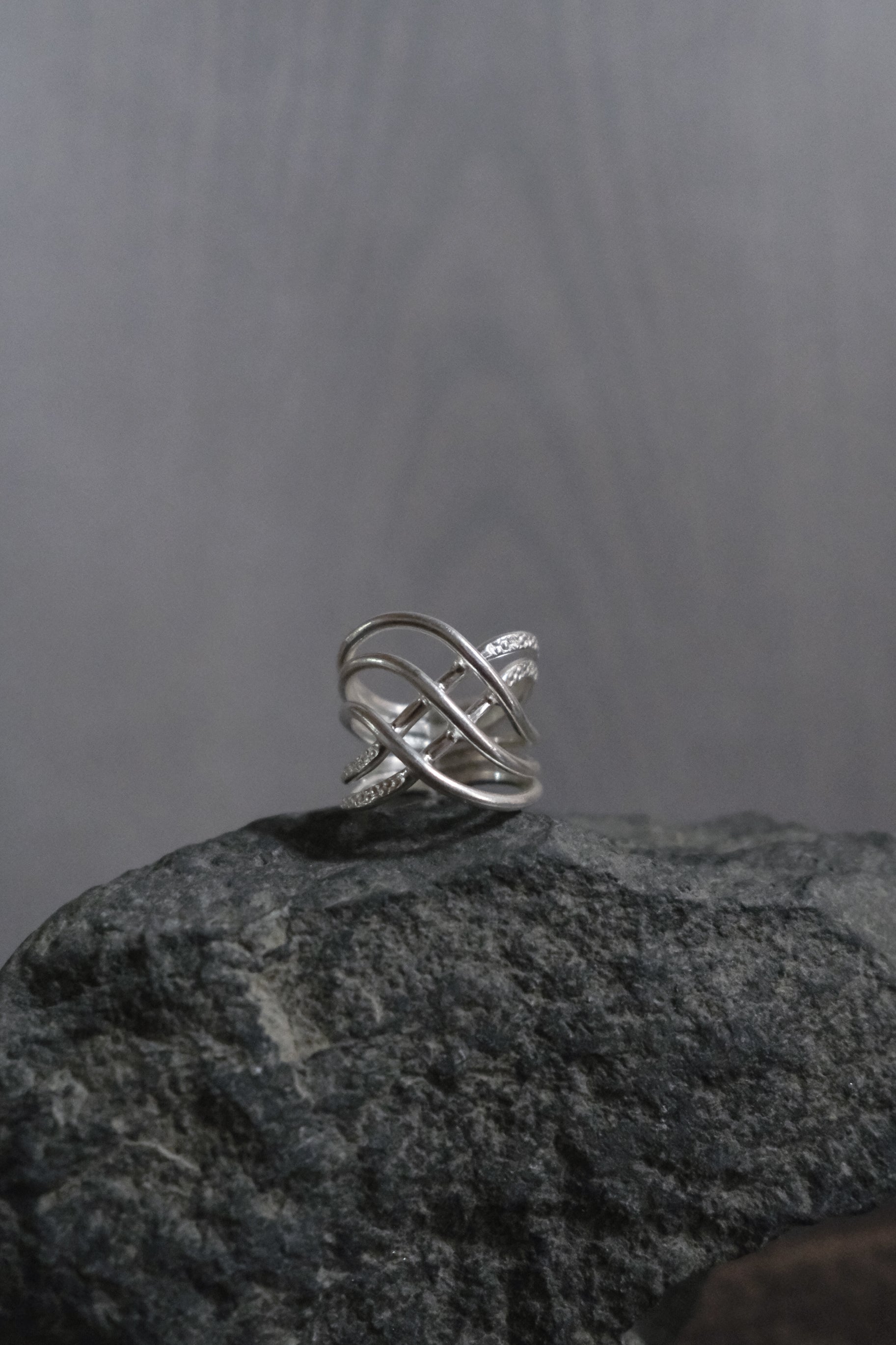 Ethnic Handcrafted Silver Ring _ WA ⅩⅦ