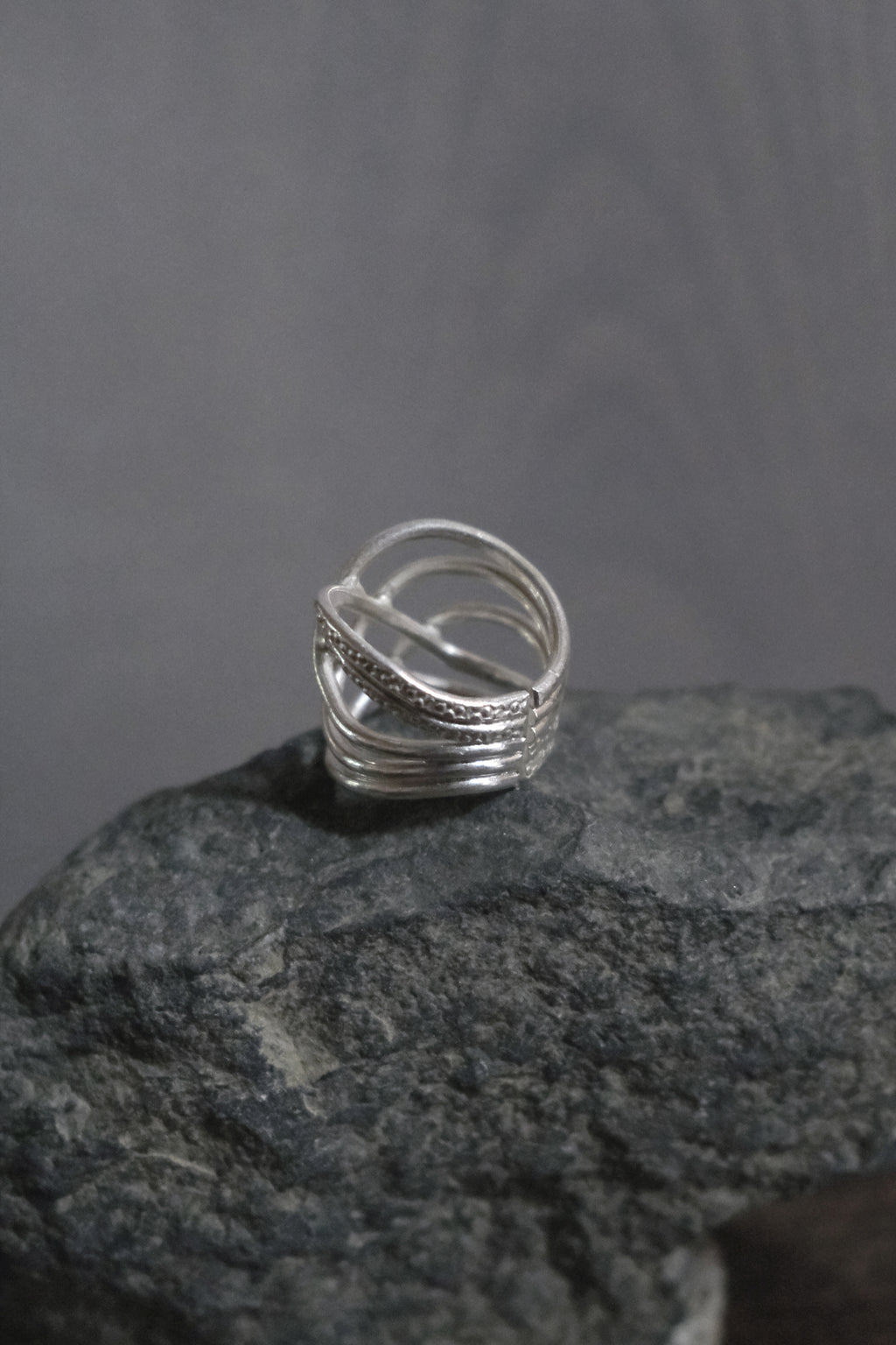 Ethnic Handcrafted Silver Ring _ WA ⅩⅦ