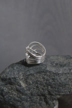 Ethnic Handcrafted Silver Ring _ WA ⅩⅦ
