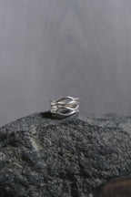 Ethnic Handcrafted Silver Ring _ WA Ⅺ