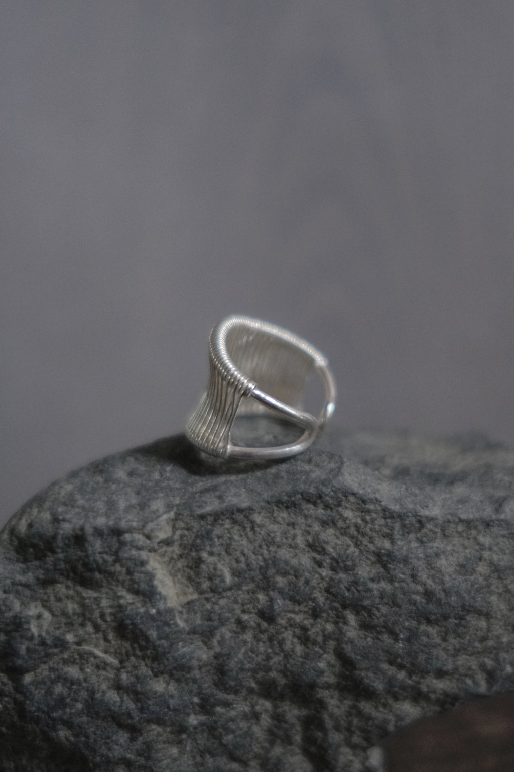 Ethnic Handcrafted Silver Ring _ WA Ⅷ
