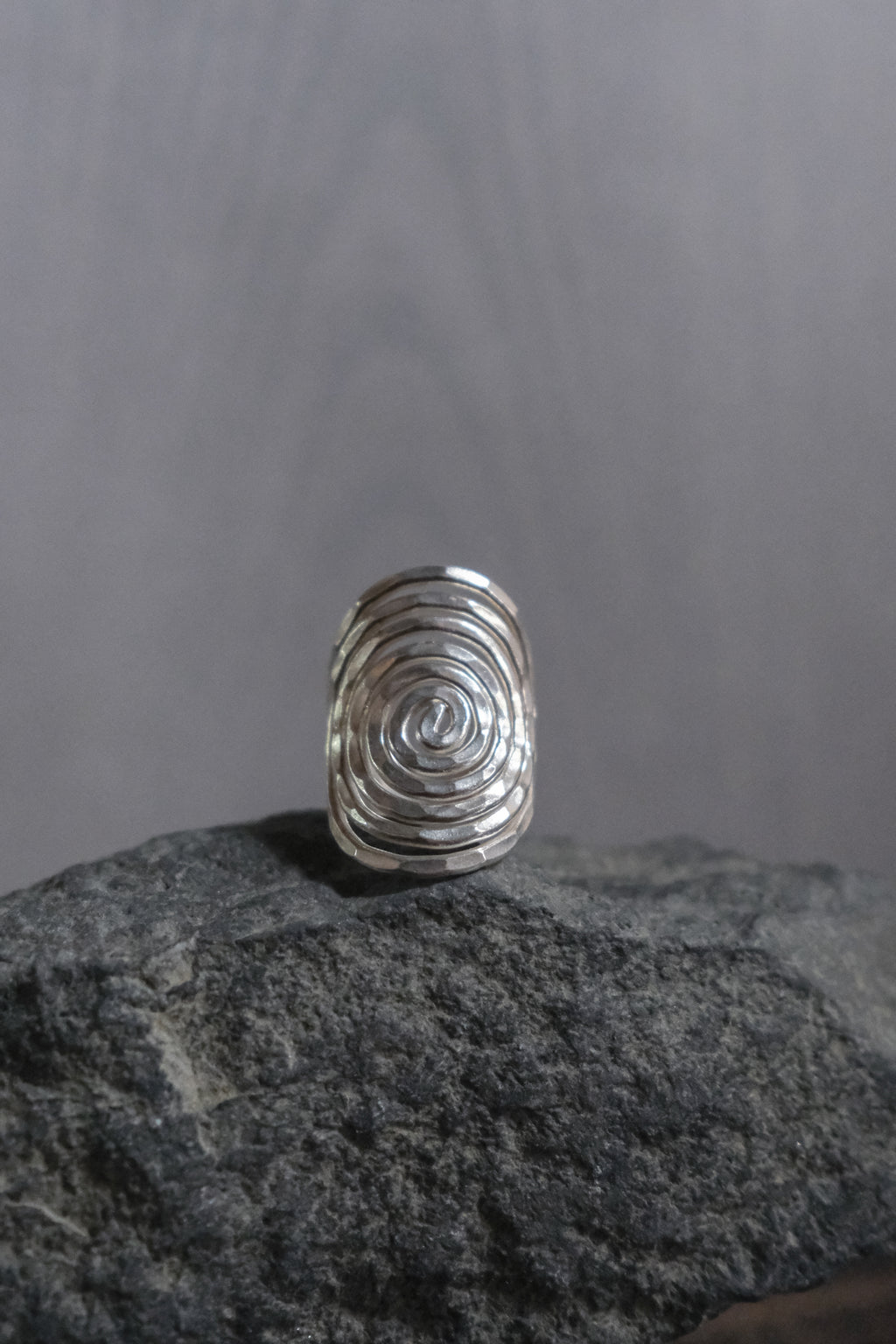Ethnic Handcrafted Silver Ring _ WA II