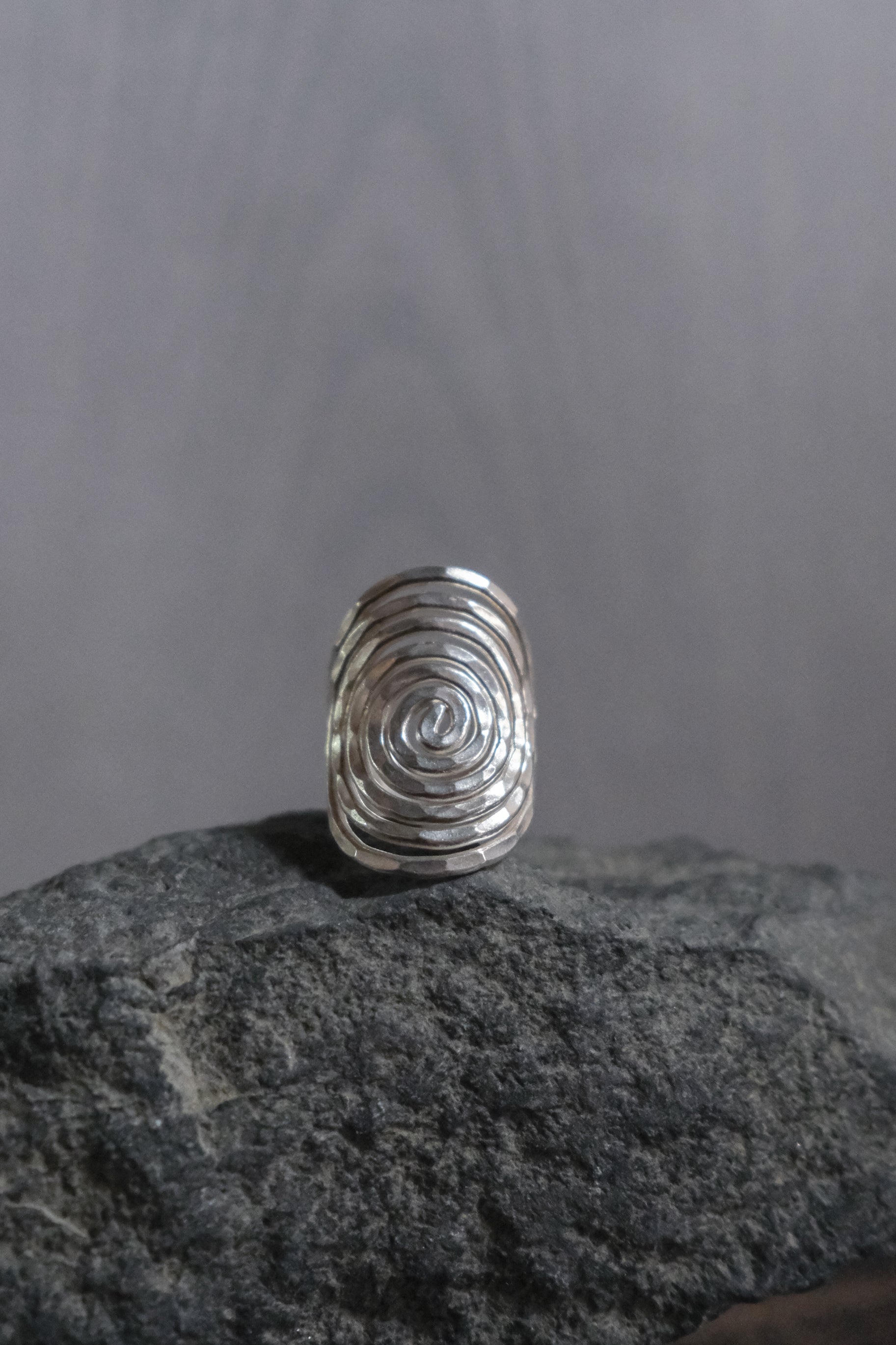 Ethnic Handcrafted Silver Ring _ WA II