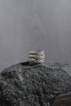Ethnic Handcrafted Silver Ring _ WO Ⅱ
