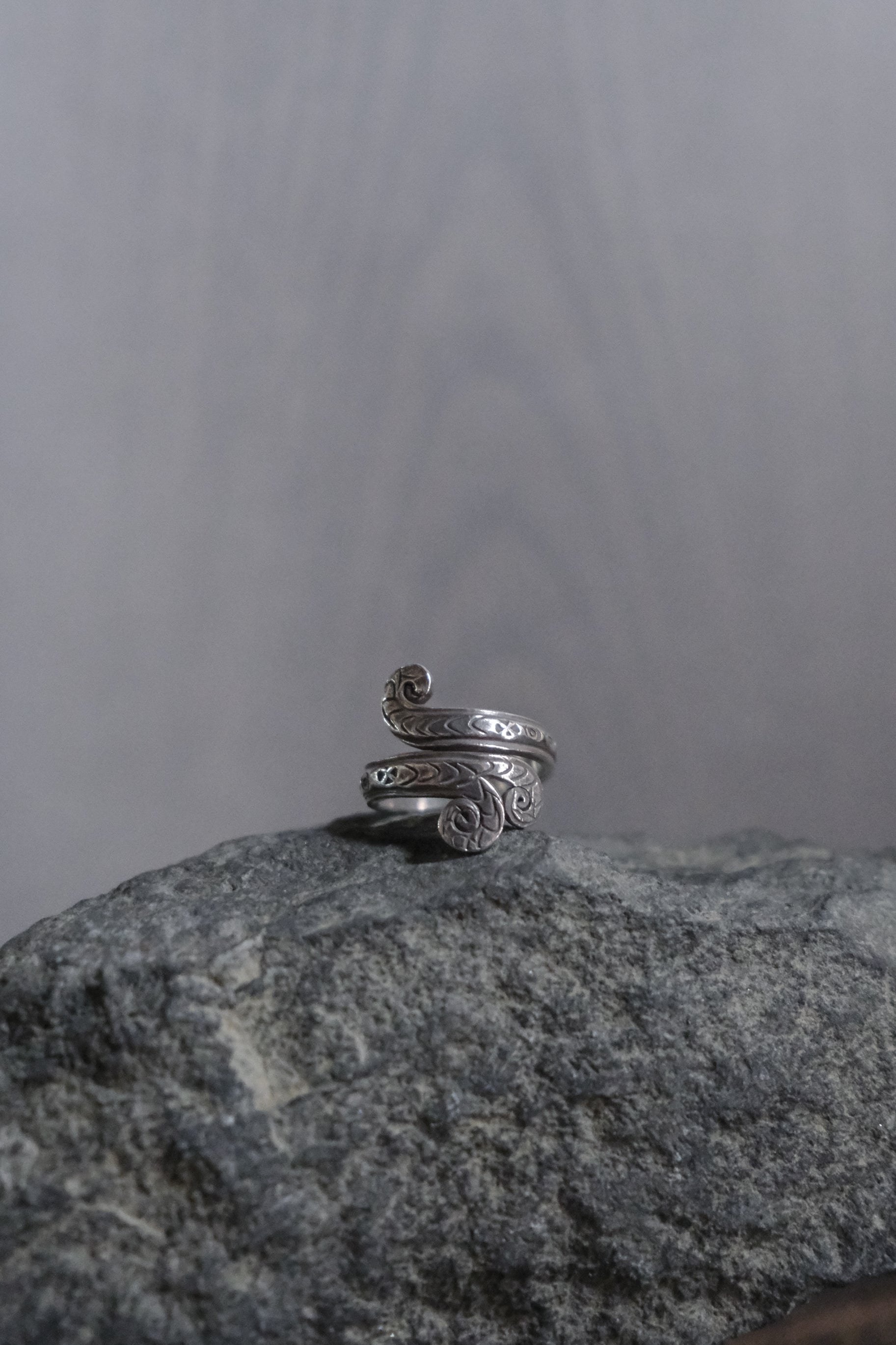 Ethnic Handcrafted Silver Ring _ TO Ⅱ