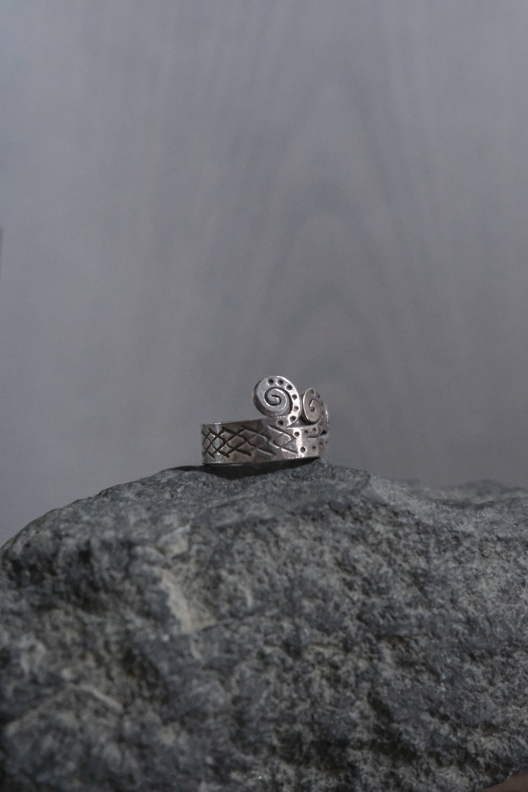 Ethnic Handcrafted Silver Ring _ TO Ⅲ