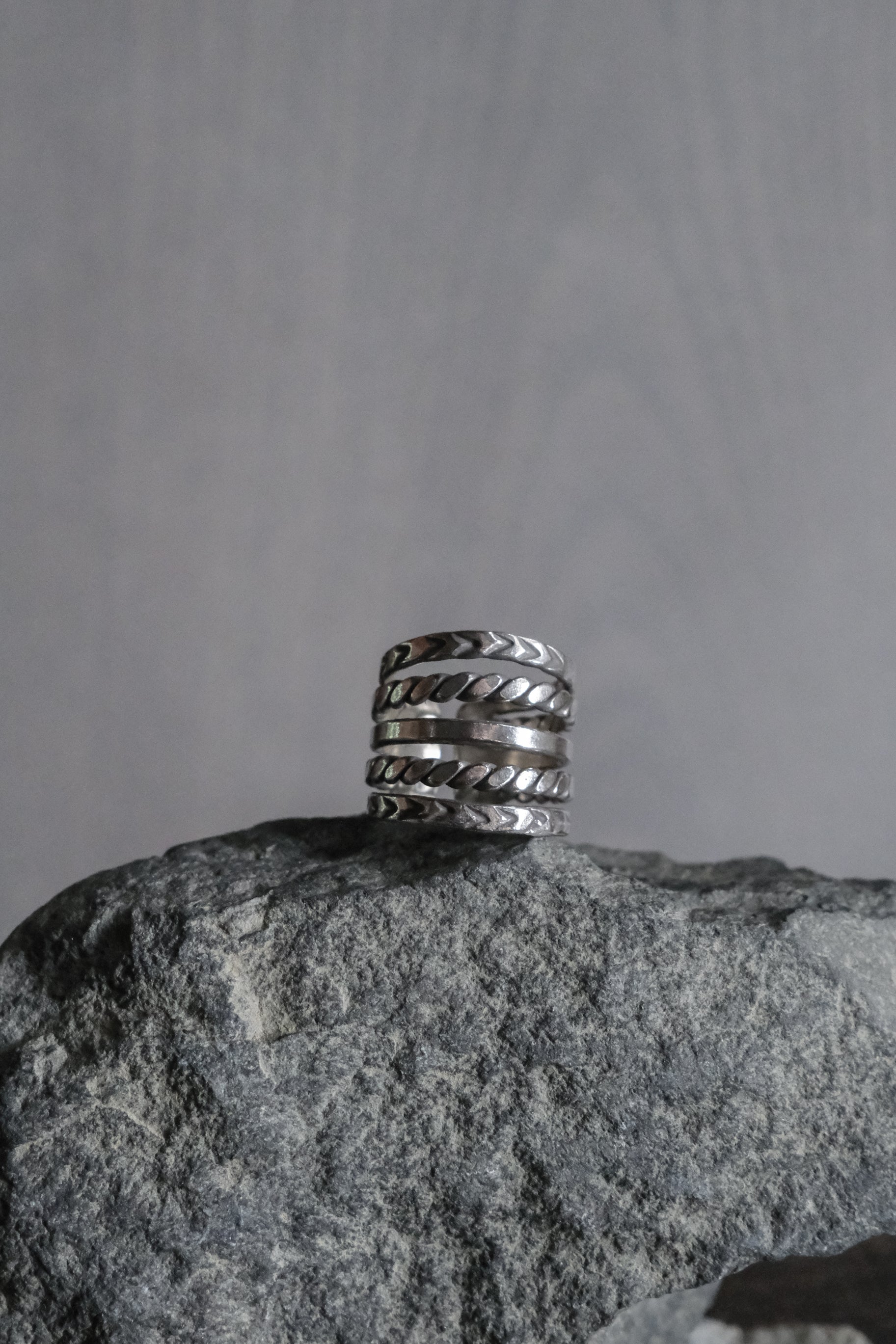 Ethnic Handcrafted Silver Ring _ WO Ⅳ
