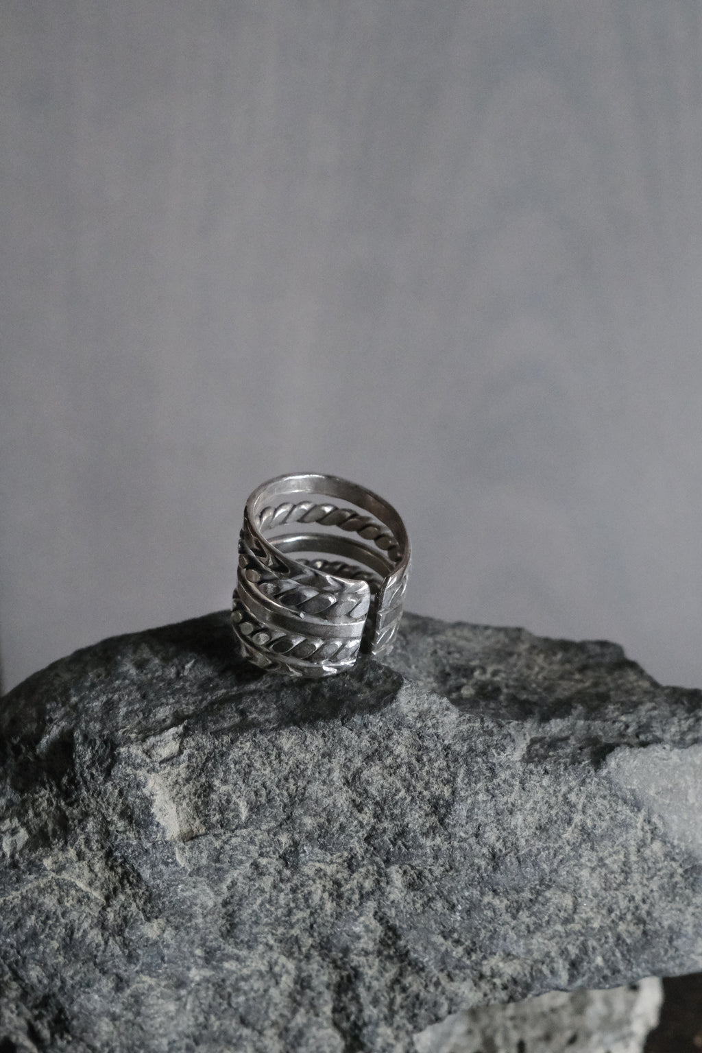 Ethnic Handcrafted Silver Ring _ WO Ⅳ