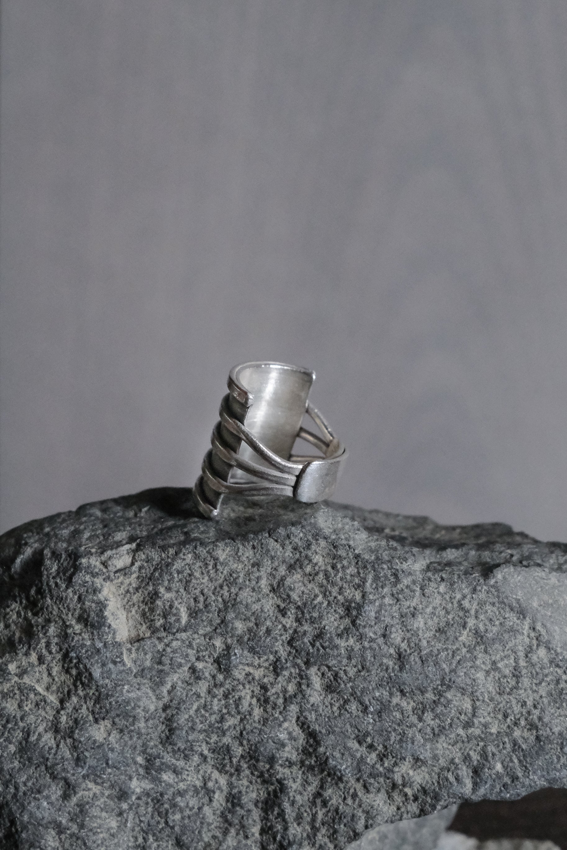 Ethnic Handcrafted Silver Ring _ SP Ⅰ