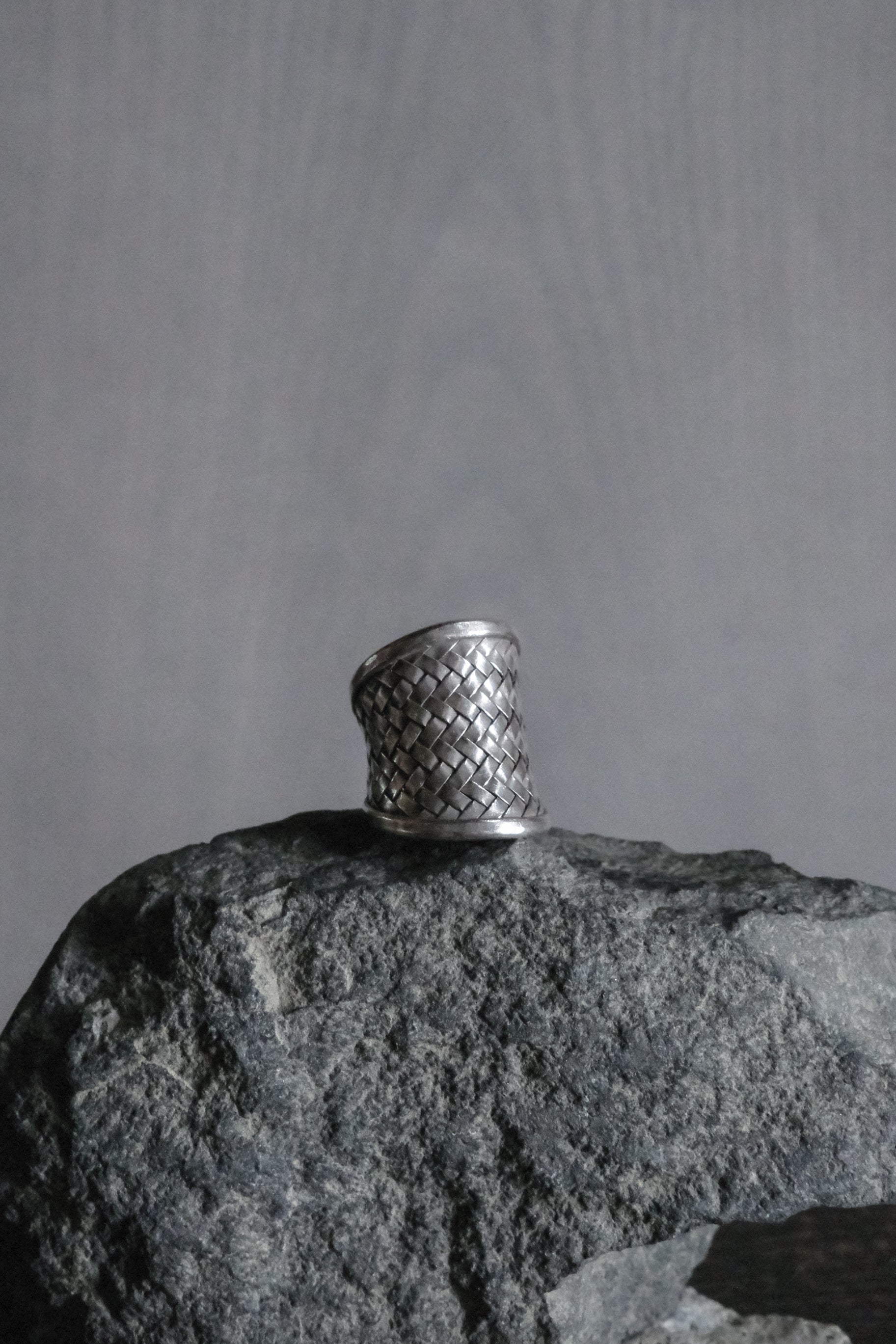 Ethnic Handcrafted Silver Ring _ WO ⅩⅤ