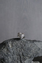 Ethnic Handcrafted Silver Ring _ WA ⅩⅨ