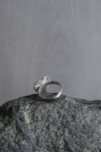 Ethnic Handcrafted Silver Ring _ WA ⅩⅨ
