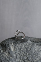 Ethnic Handcrafted Silver Ring _ GE Ⅵ
