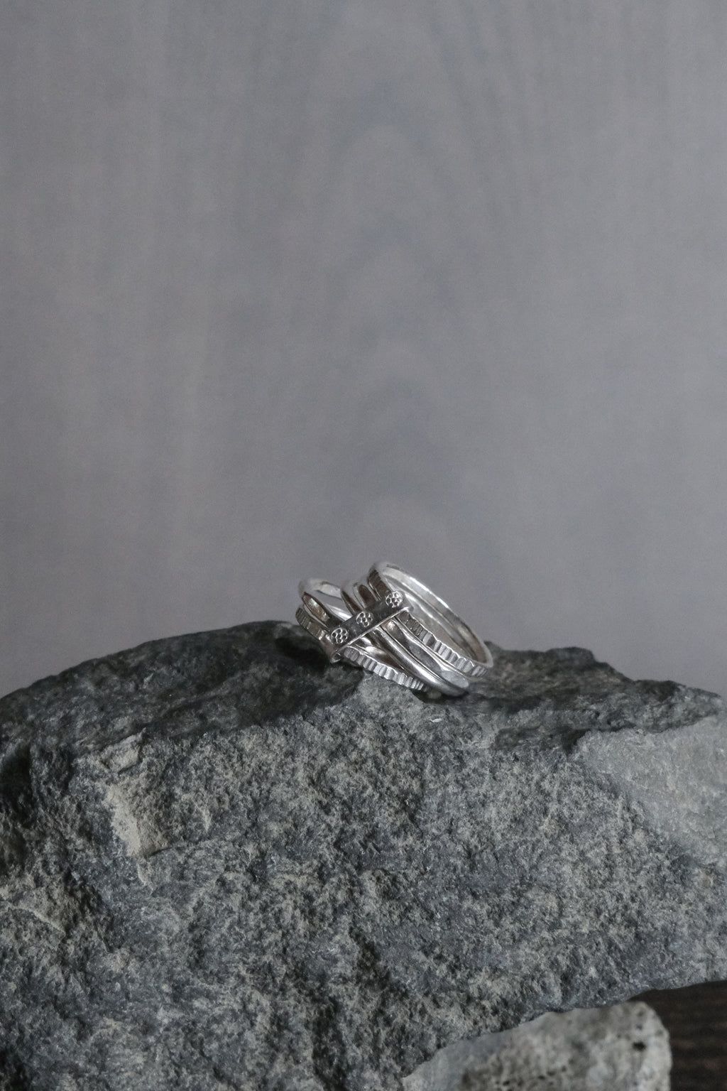 Ethnic Handcrafted Silver Ring _ WA ⅩⅩ
