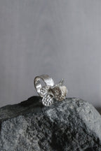 Ethnic Handcrafted Silver Ring _ BO Ⅹ Ⅵ