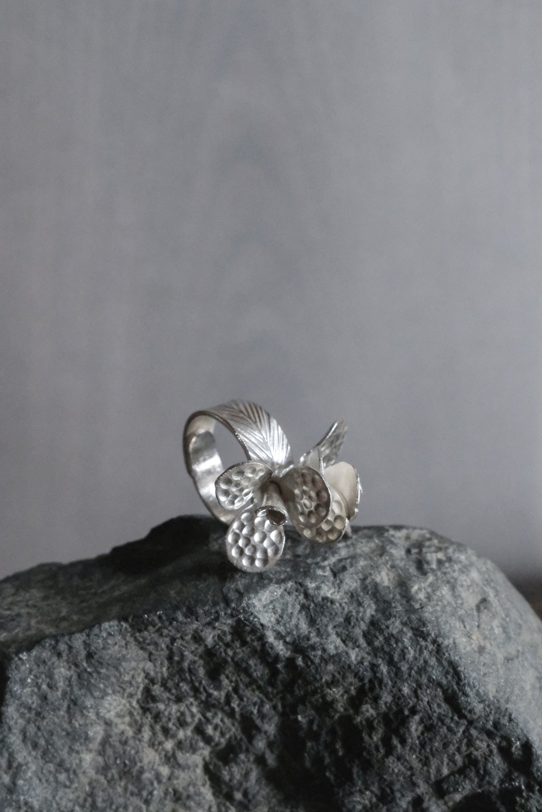 Ethnic Handcrafted Silver Ring _ BO Ⅹ Ⅵ