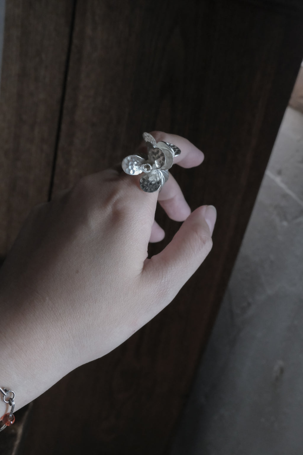 Ethnic Handcrafted Silver Ring _ BO Ⅹ Ⅵ