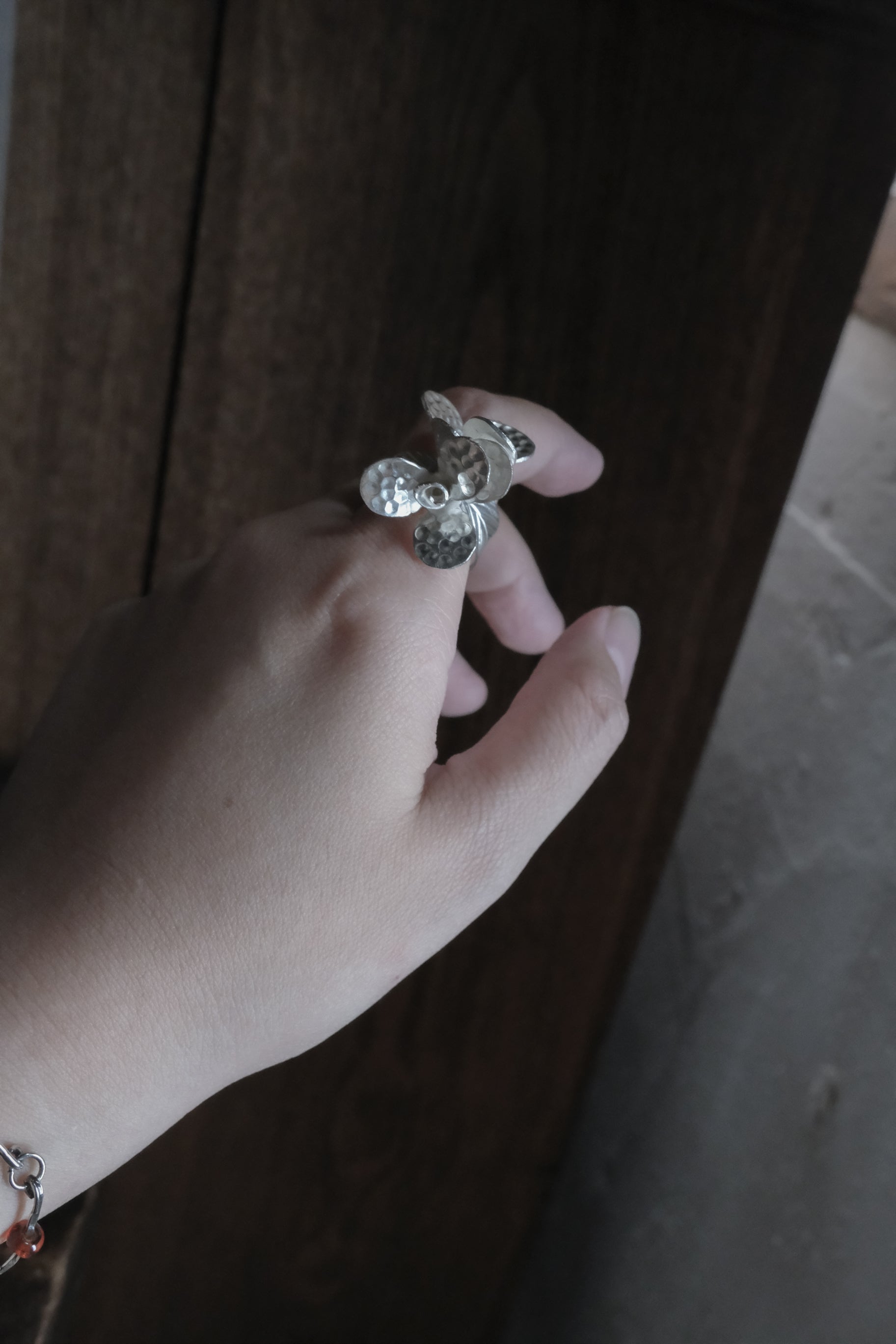 Ethnic Handcrafted Silver Ring _ BO Ⅹ Ⅵ