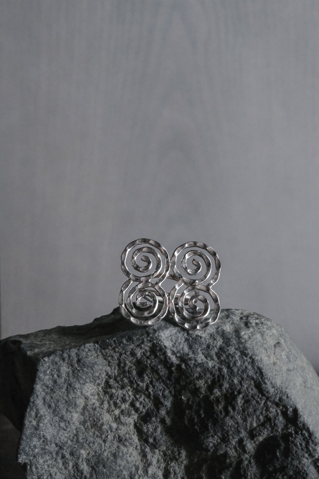 Ethnic Handcrafted Silver Ring _ WA I