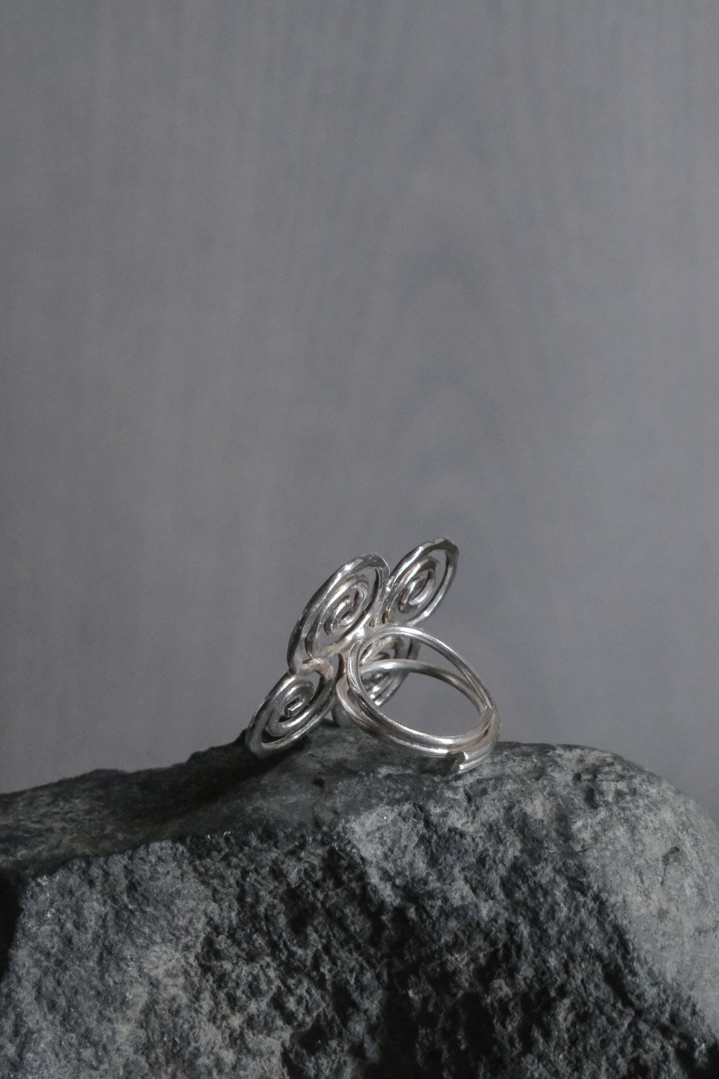 Ethnic Handcrafted Silver Ring _ WA I