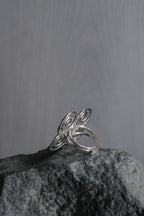 Ethnic Handcrafted Silver Ring _ WA I