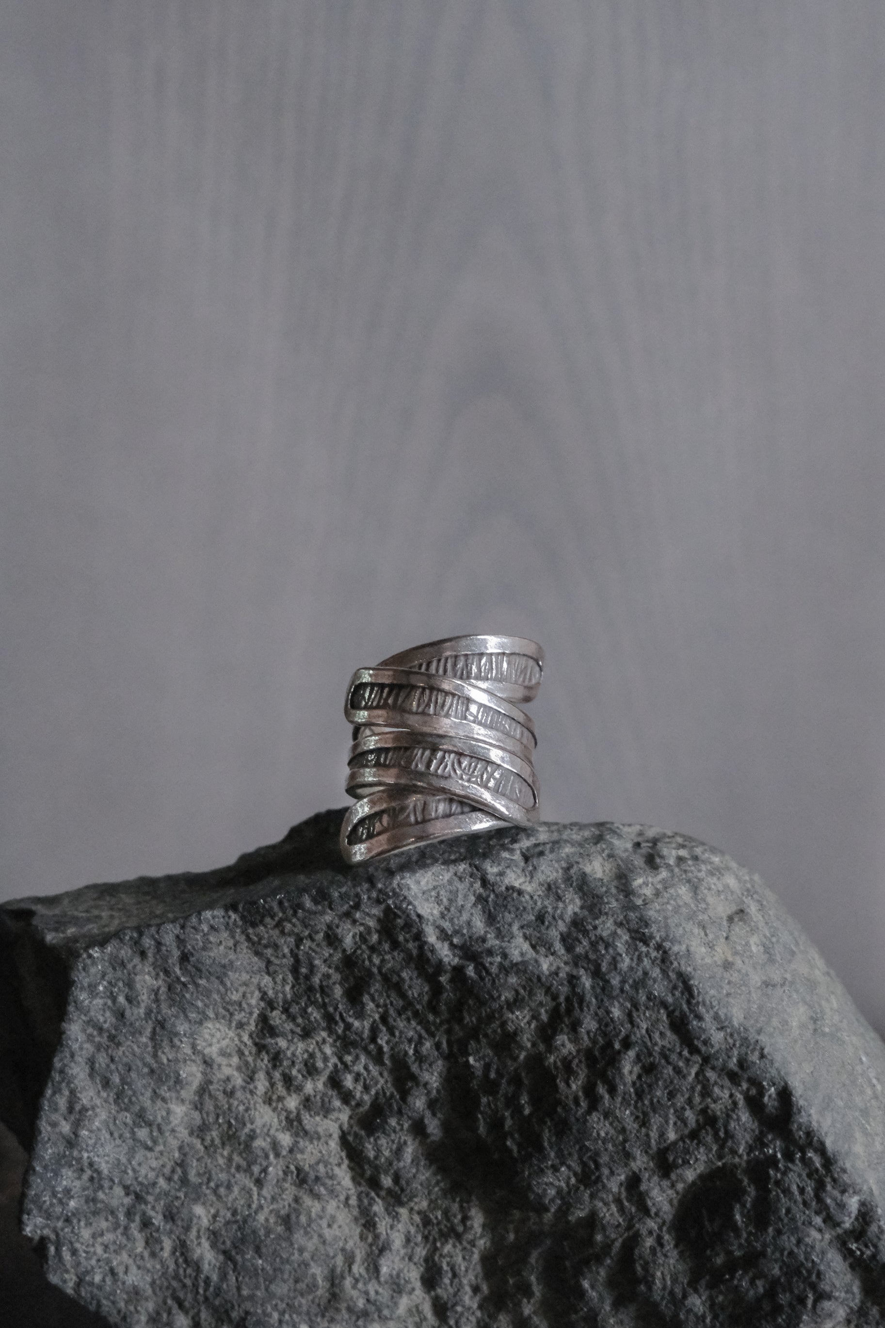 Ethnic Handcrafted Silver Ring _ WO Ⅰ