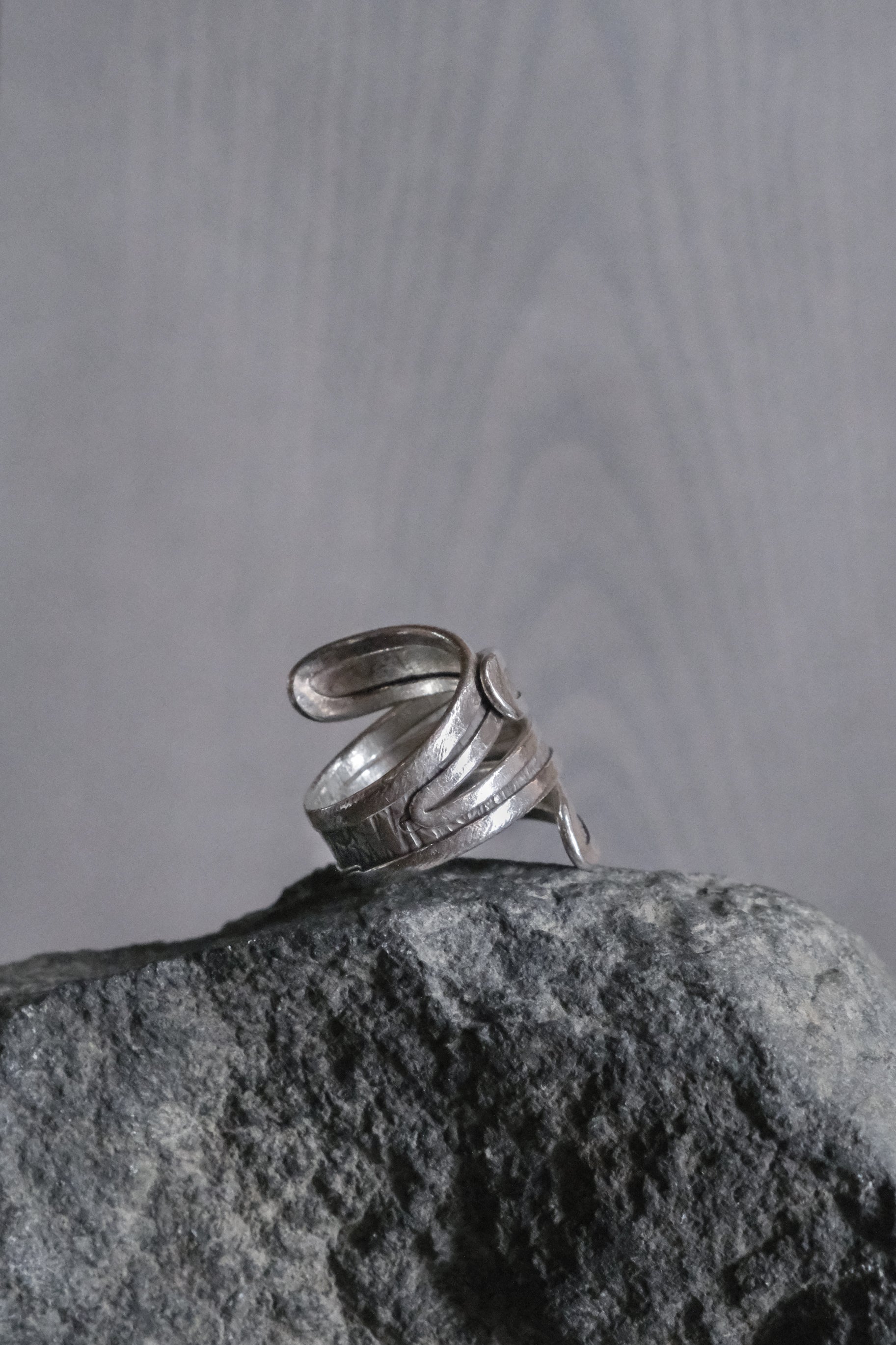 Ethnic Handcrafted Silver Ring _ WO Ⅰ