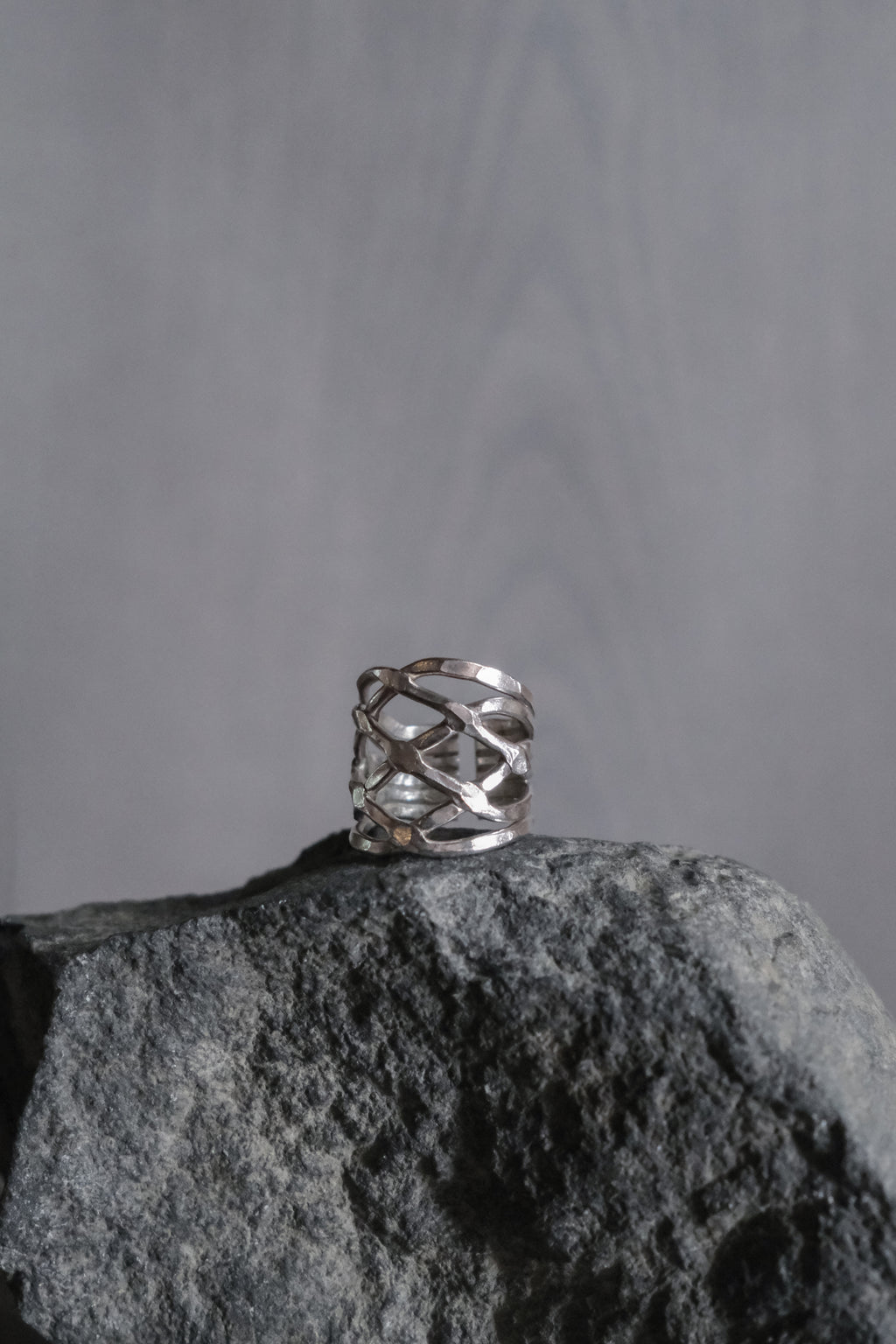 Ethnic Handcrafted Silver Ring _ WA Ⅴ