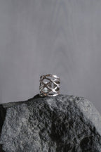 Ethnic Handcrafted Silver Ring _ WA Ⅴ