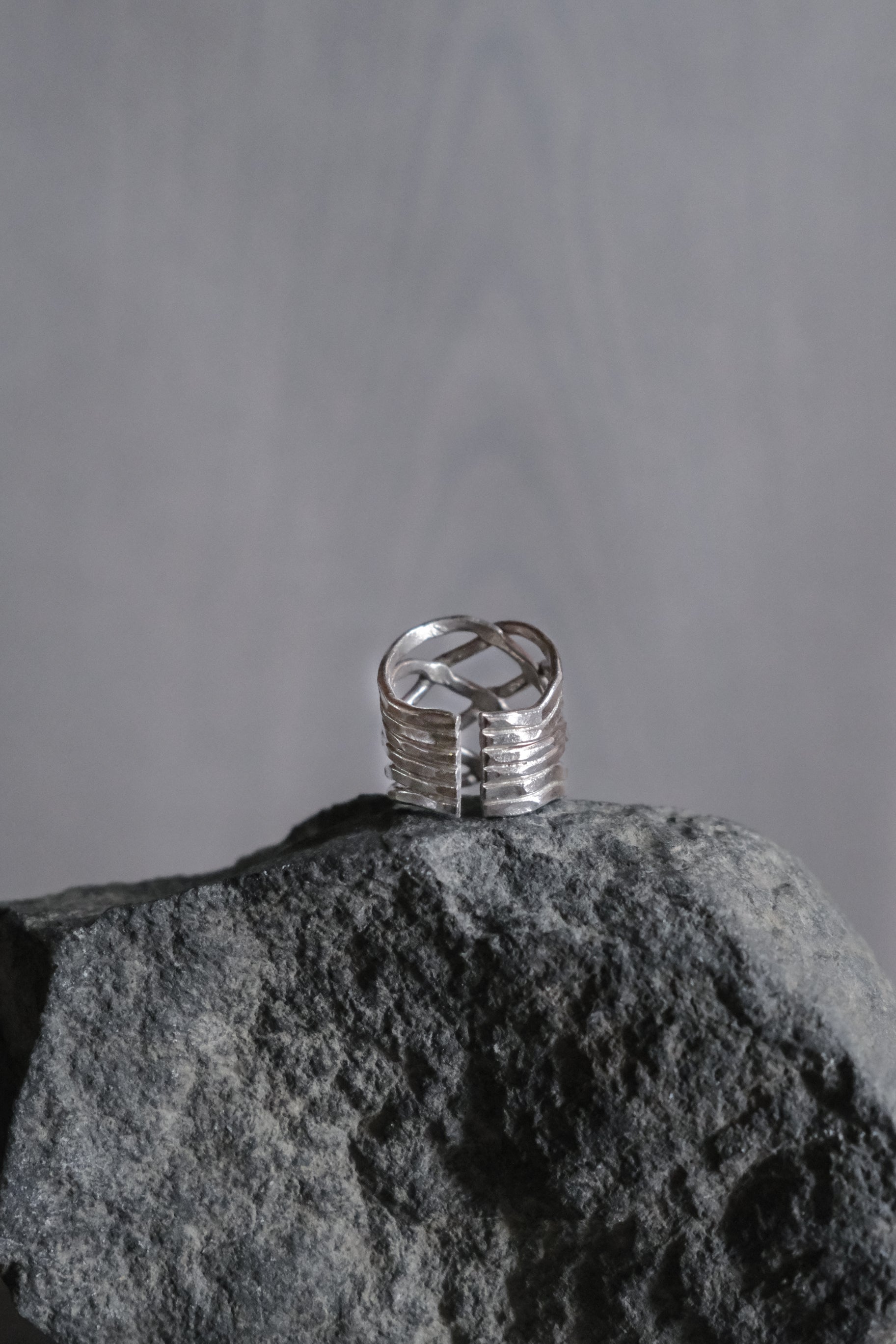 Ethnic Handcrafted Silver Ring _ WA Ⅴ