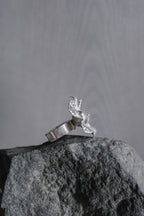 Ethnic Handcrafted Silver Ring _ BO I
