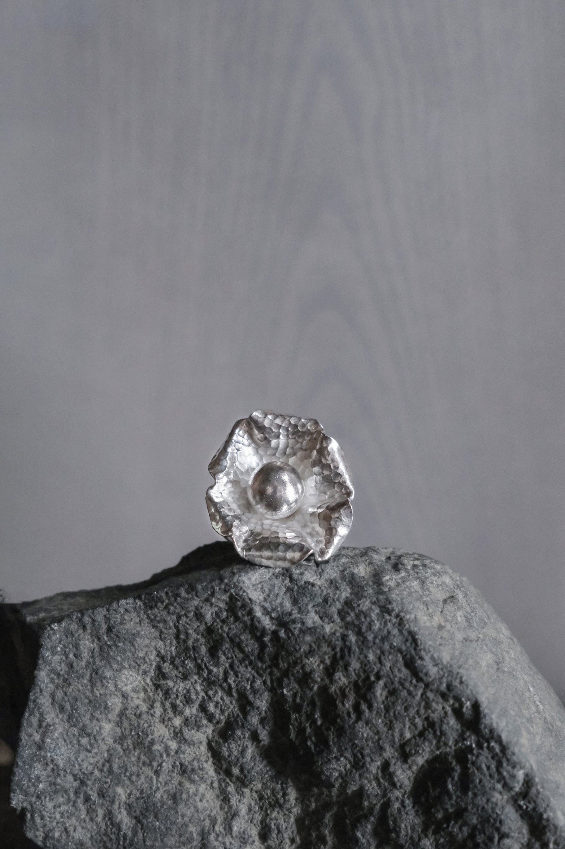 Ethnic Handcrafted Silver Ring _ BO I