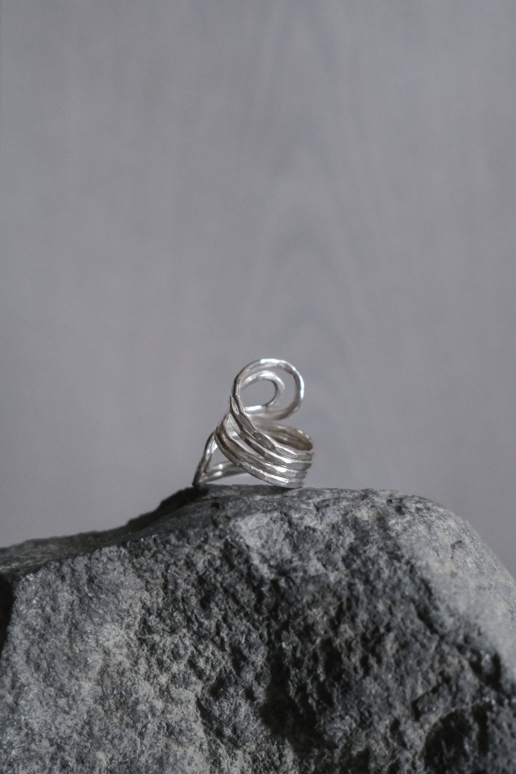 Ethnic Handcrafted Silver Ring _ WA III