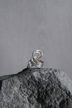 Ethnic Handcrafted Silver Ring _ WA III