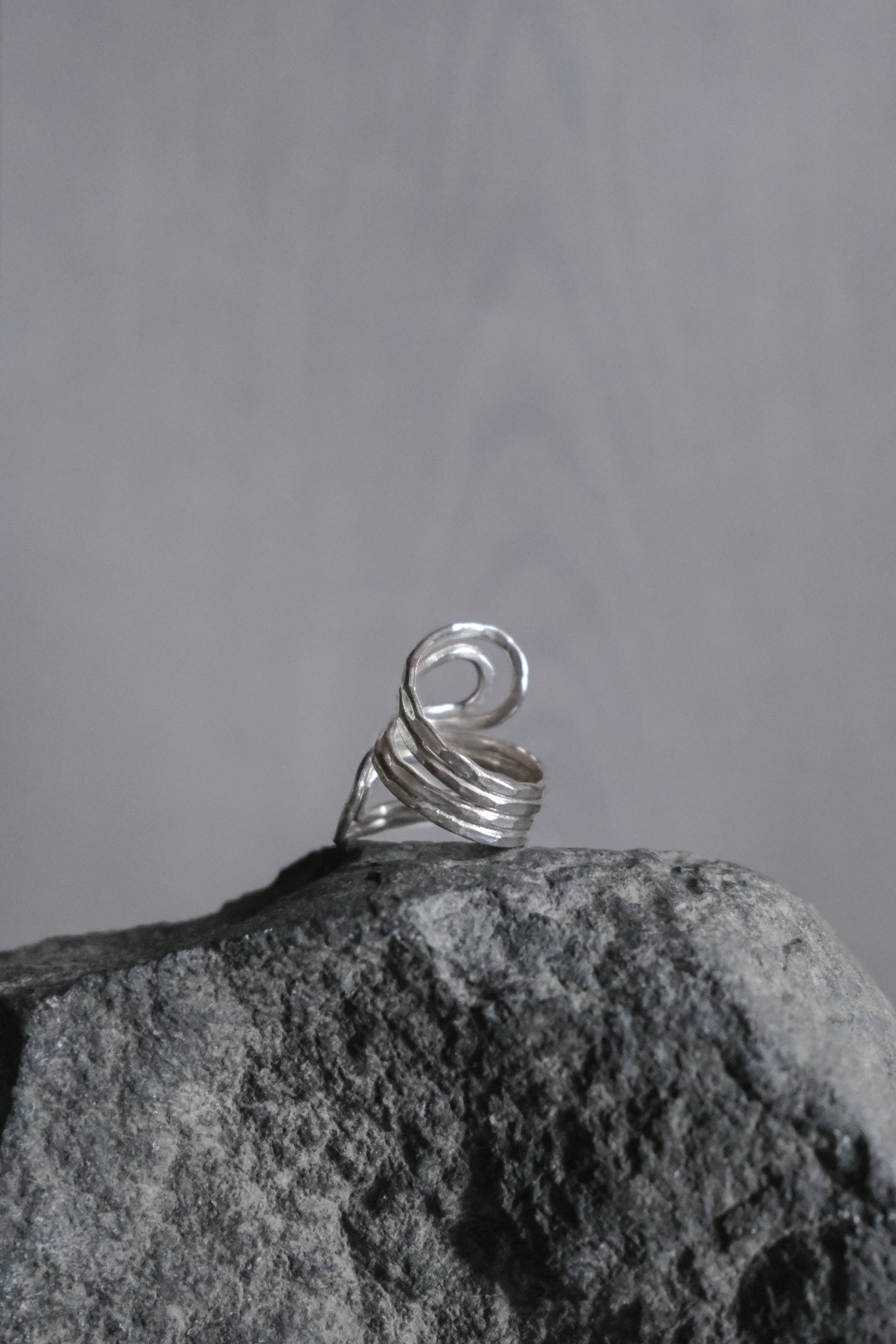 Ethnic Handcrafted Silver Ring _ WA III