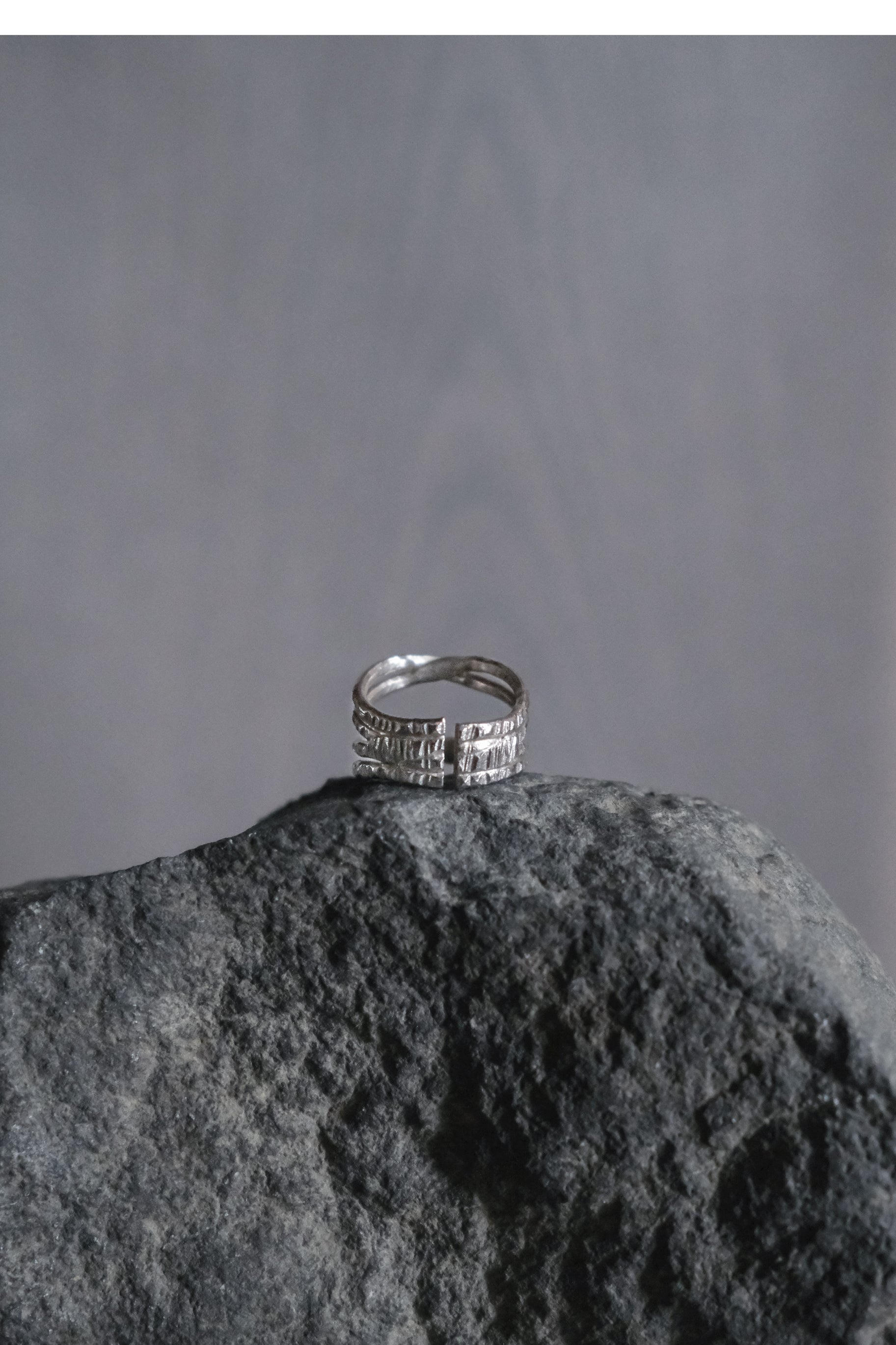 Ethnic Handcrafted Silver Ring _ WA Ⅻ