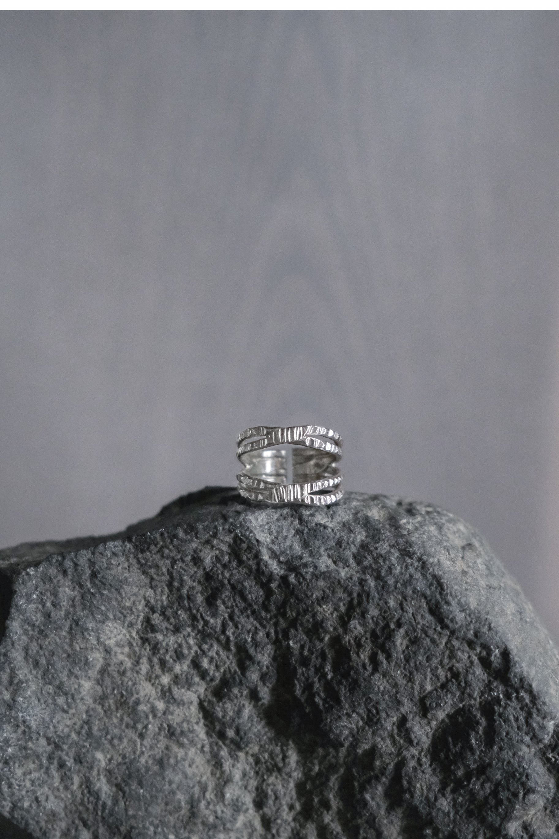 Ethnic Handcrafted Silver Ring _ WA Ⅻ